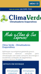 Mobile Screenshot of climaverde.com.br